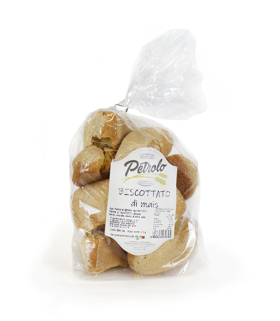 Pane Tipico Calabrese Biscottato di Mais