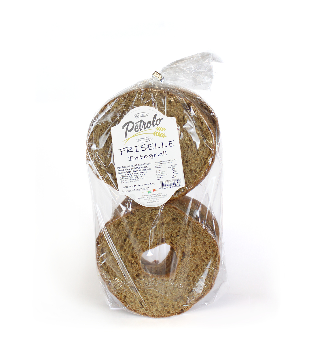 Pane tipico Calabrese Friselle Integrali