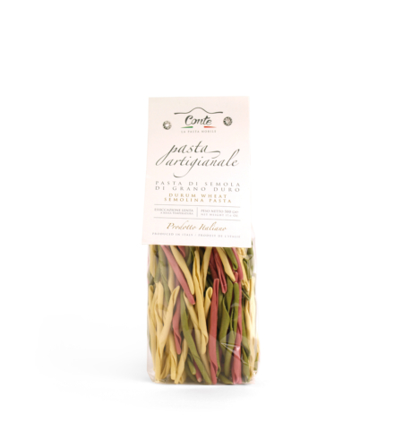 Pasta tricolore filetta tipici calabresi