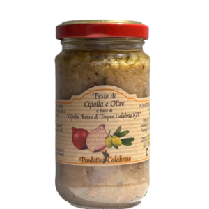 Pesto di Cipolla Rossa di Tropea e Olive